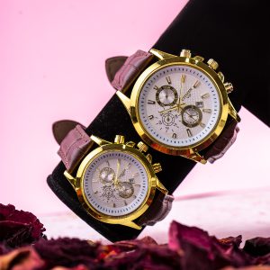 ست ساعت Citizen قهوه ای طرحدار مدل Z12