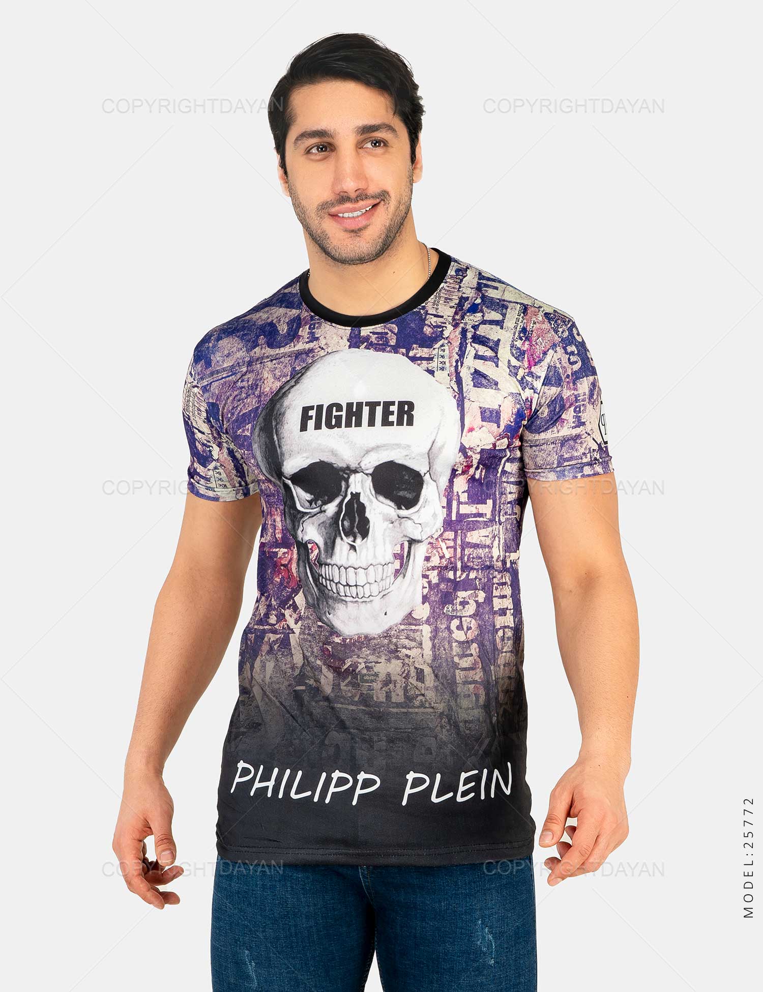 تیشرت مردانه Philipp Plein مدل 25772
