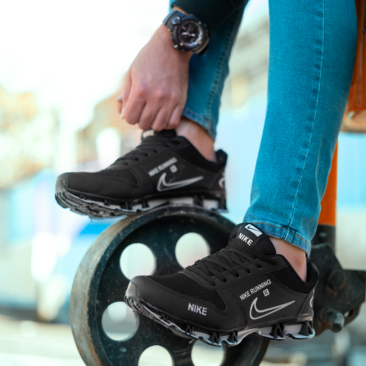 کفش ورزشی Nike running مشکی مردانه مدل Labra