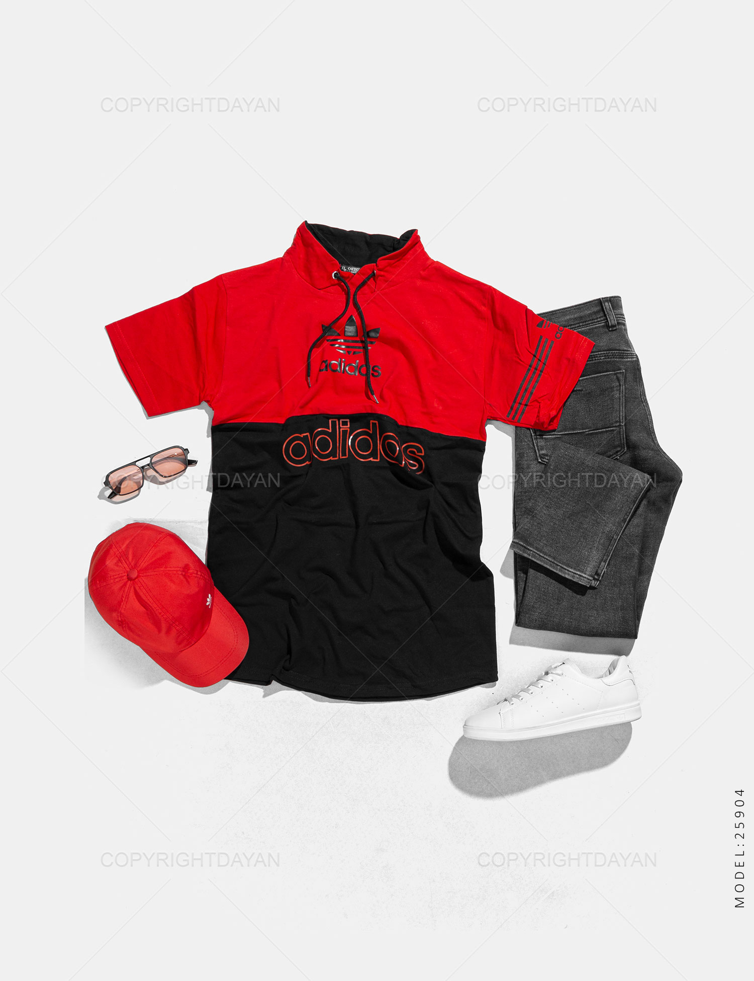 تیشرت مردانه Adidas مدل 25904