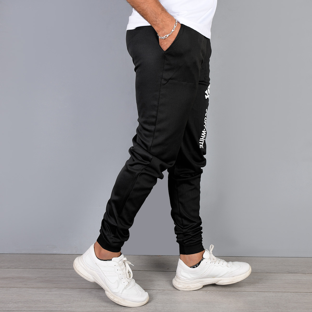 شلوار اسلش T مردانه مدل Offwhite