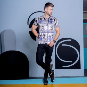 تیشرت مخمل مردانه مدل jison