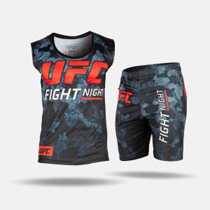 ست رکابی شلوارک مردانه UFC مدل 25981