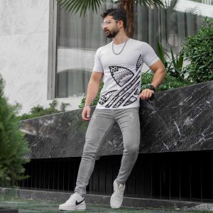 تیشرت آدیداس سفید مردانه مدل TIVAL