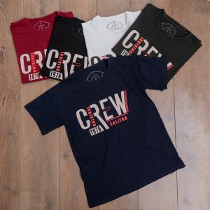 تیشرت مردانه سفید T مدل Crew