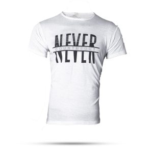 تیشرت مردانه T سفید مدل never