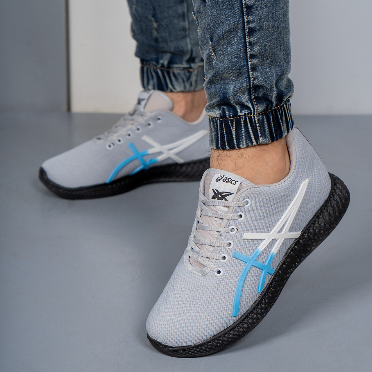 کفش ورزشی Asics مردانه طوسی مدل Nardin T