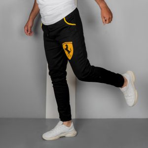 شلوار اسلش مردانه T فراری زرد مدل F30