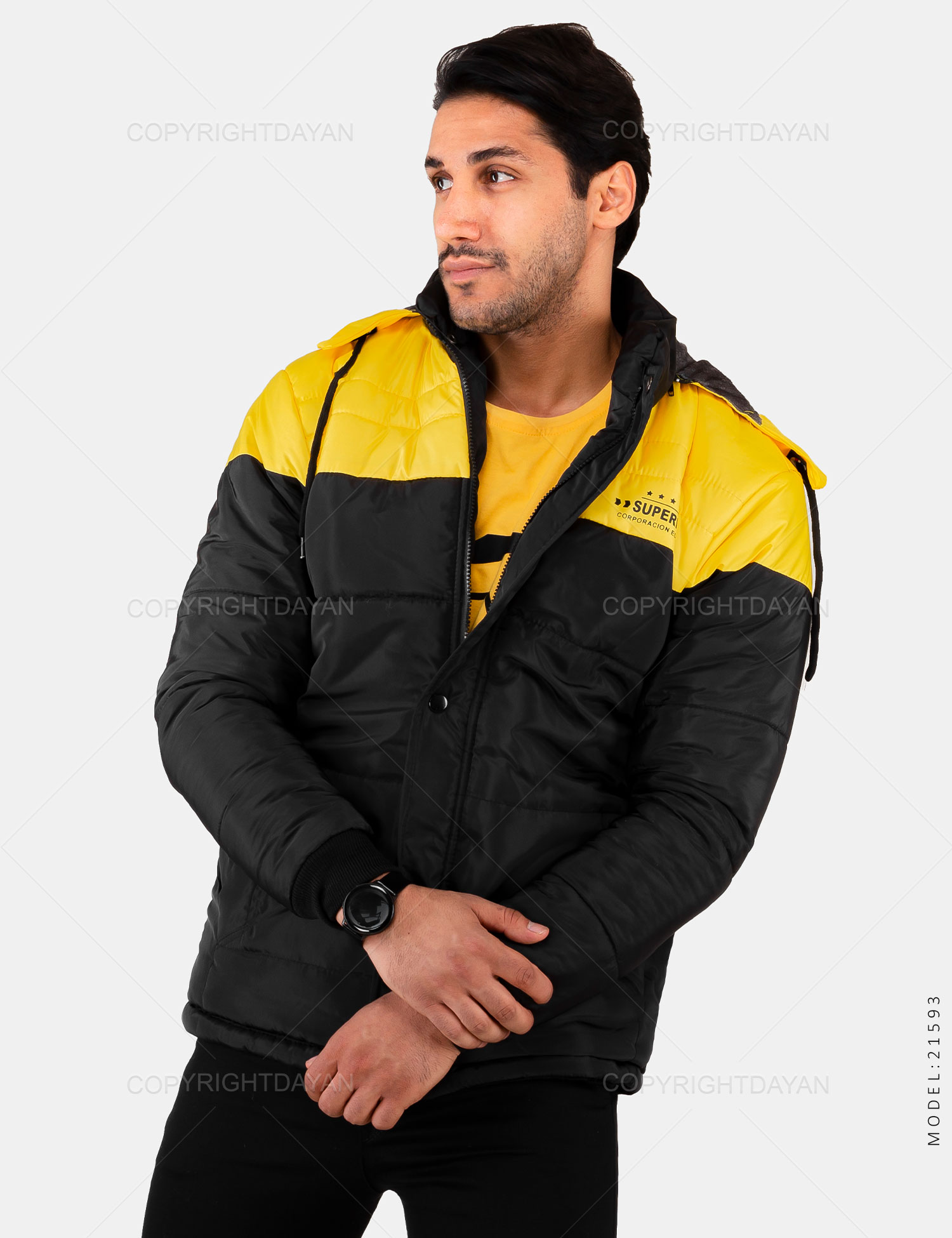 کاپشن مردانه Alvin مدل 21593