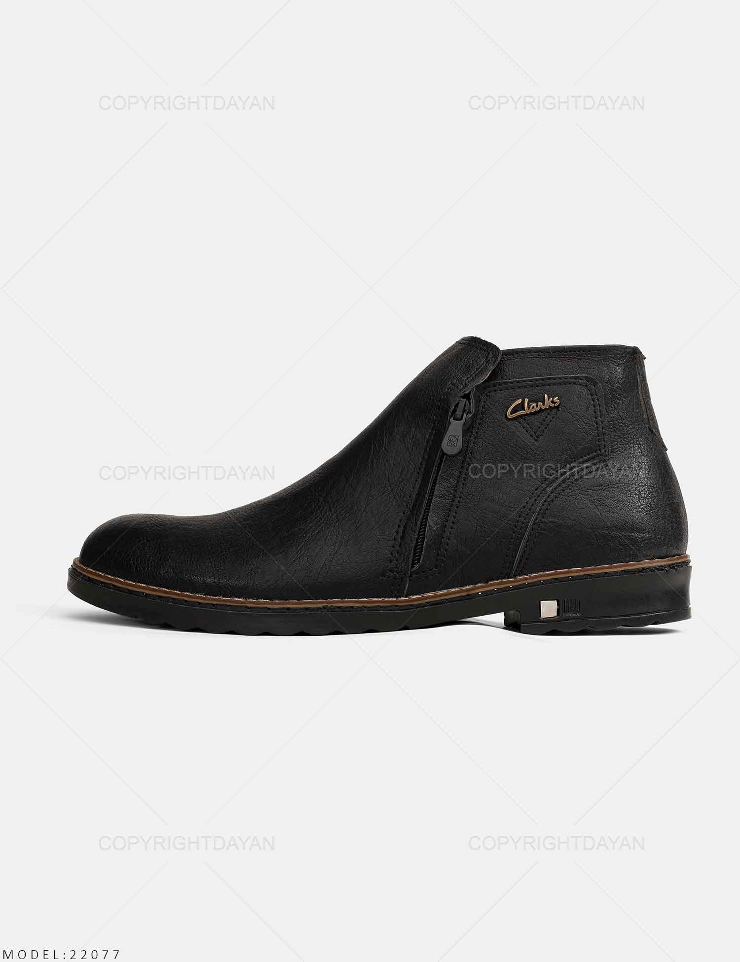 نیم بوت مردانه Clarks مدل 22077