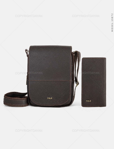 ست کیف دوشی کیف پالتویی Polo مدل 34120