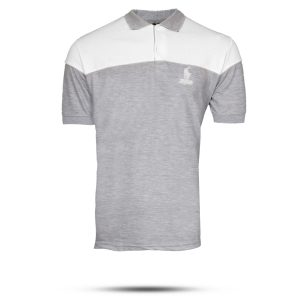 تیشرت مردانه POLO طوسی- سفید مردانه Mazyar