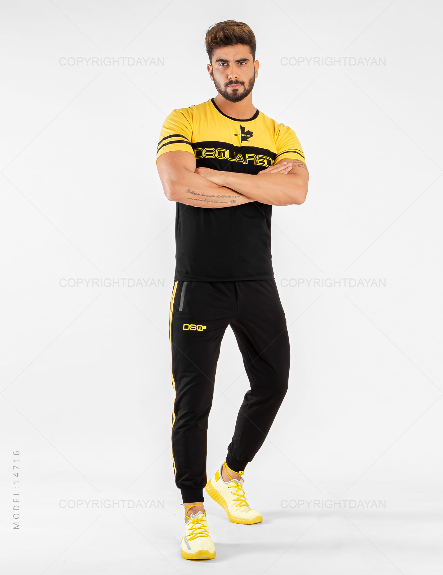 ست تیشرت شلوار مردانه Dsquared 2 مدل 14716