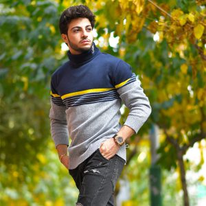 پلیور بافت مردانه مدل Badram