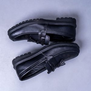 کالج مردانه مشکی مدل Farly