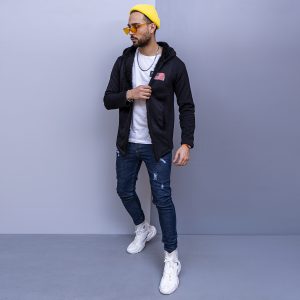 هودی لبه خزدار مردانه مدل barsan
