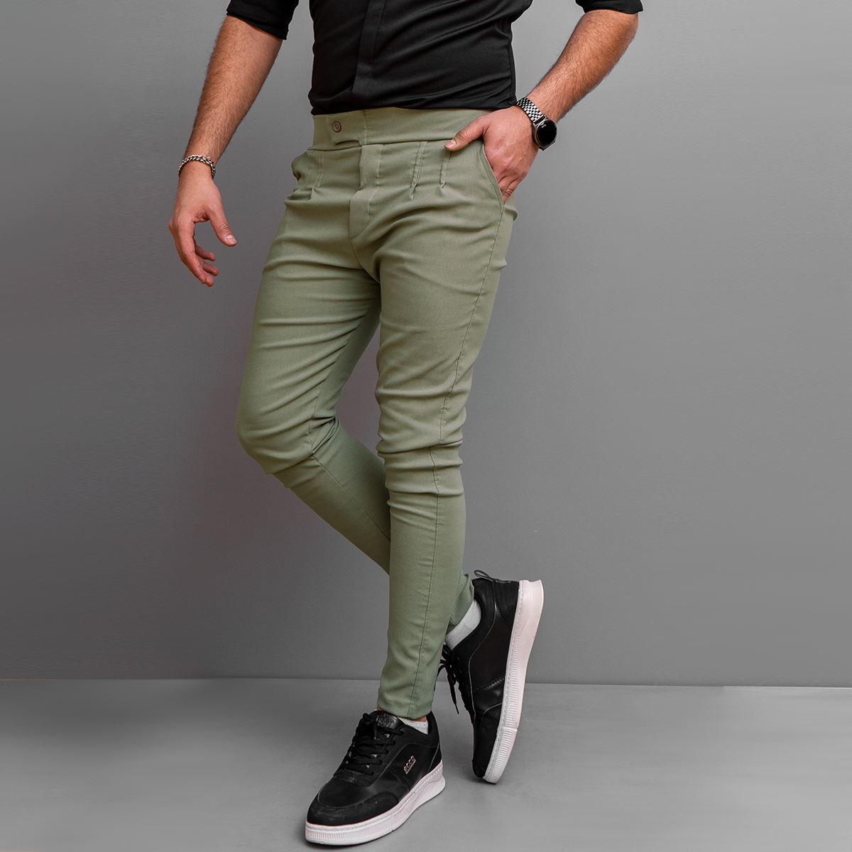 شلوار اسلش مردانه ARIF سبز