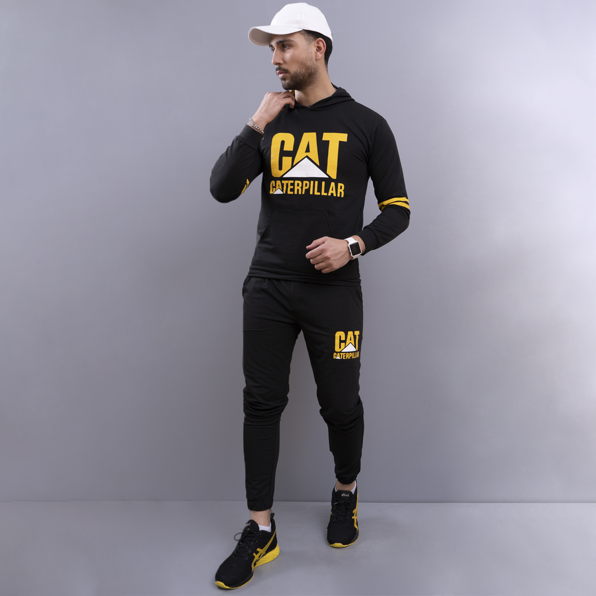 ست سویشرت شلوار مردانه CAT مدل Herbert