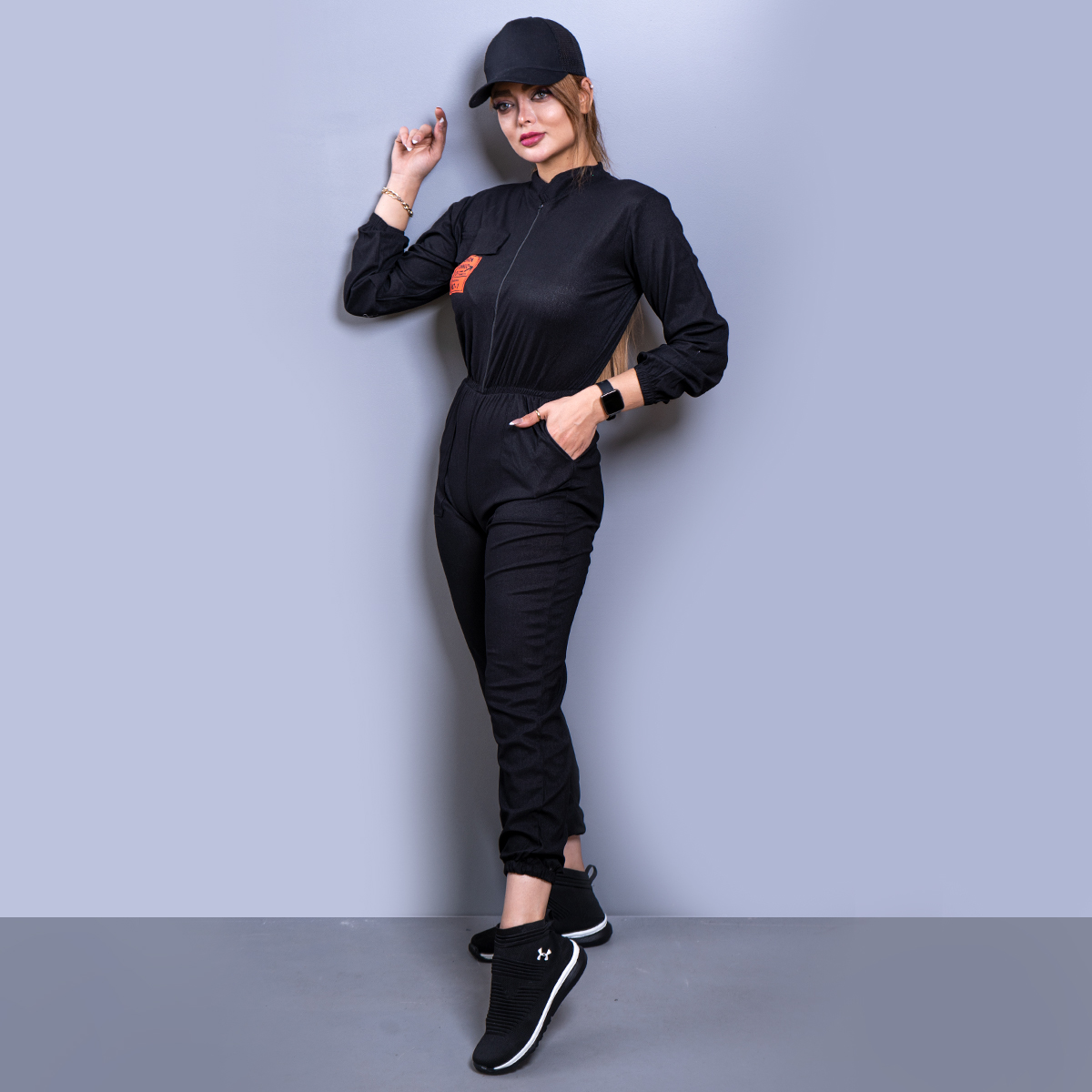 اورال زنانه مدل ahana رنگ مشکی