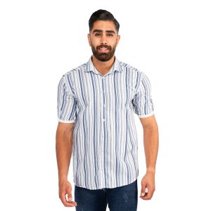 پیراهن مردانه راه راه Zima مدل 39076