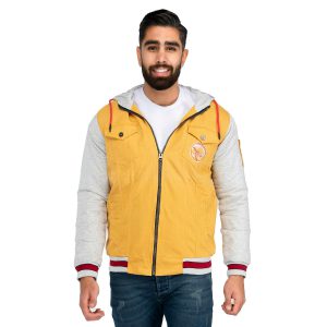 کاپشن کتان مردانه اسپرت Alma مدل 39876
