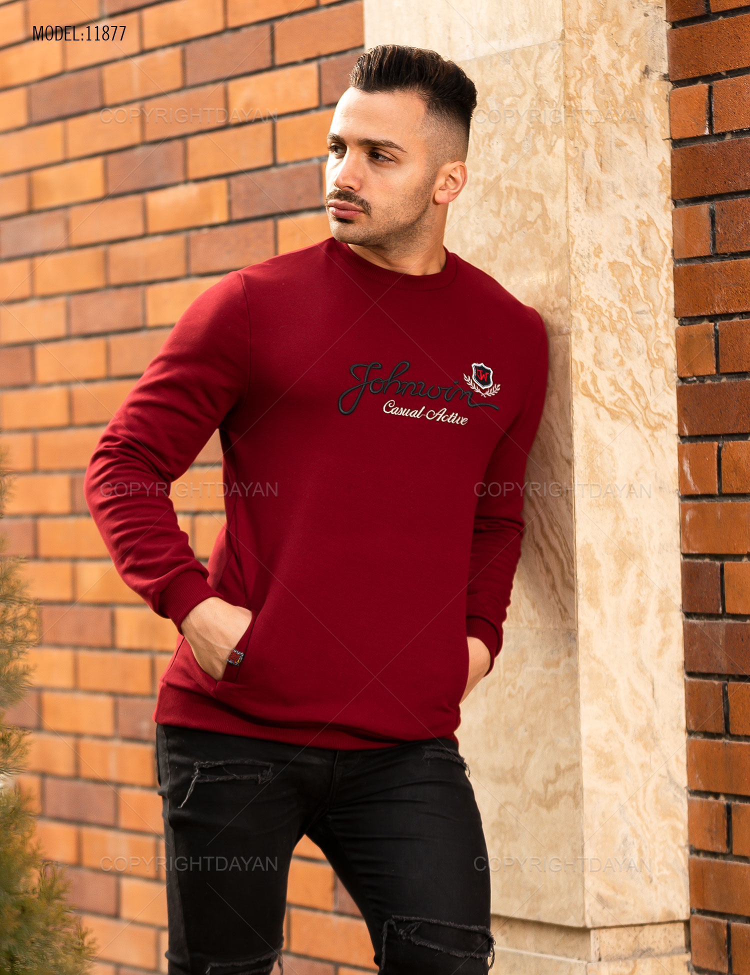 بلوز مردانه Alvin مدل 11877