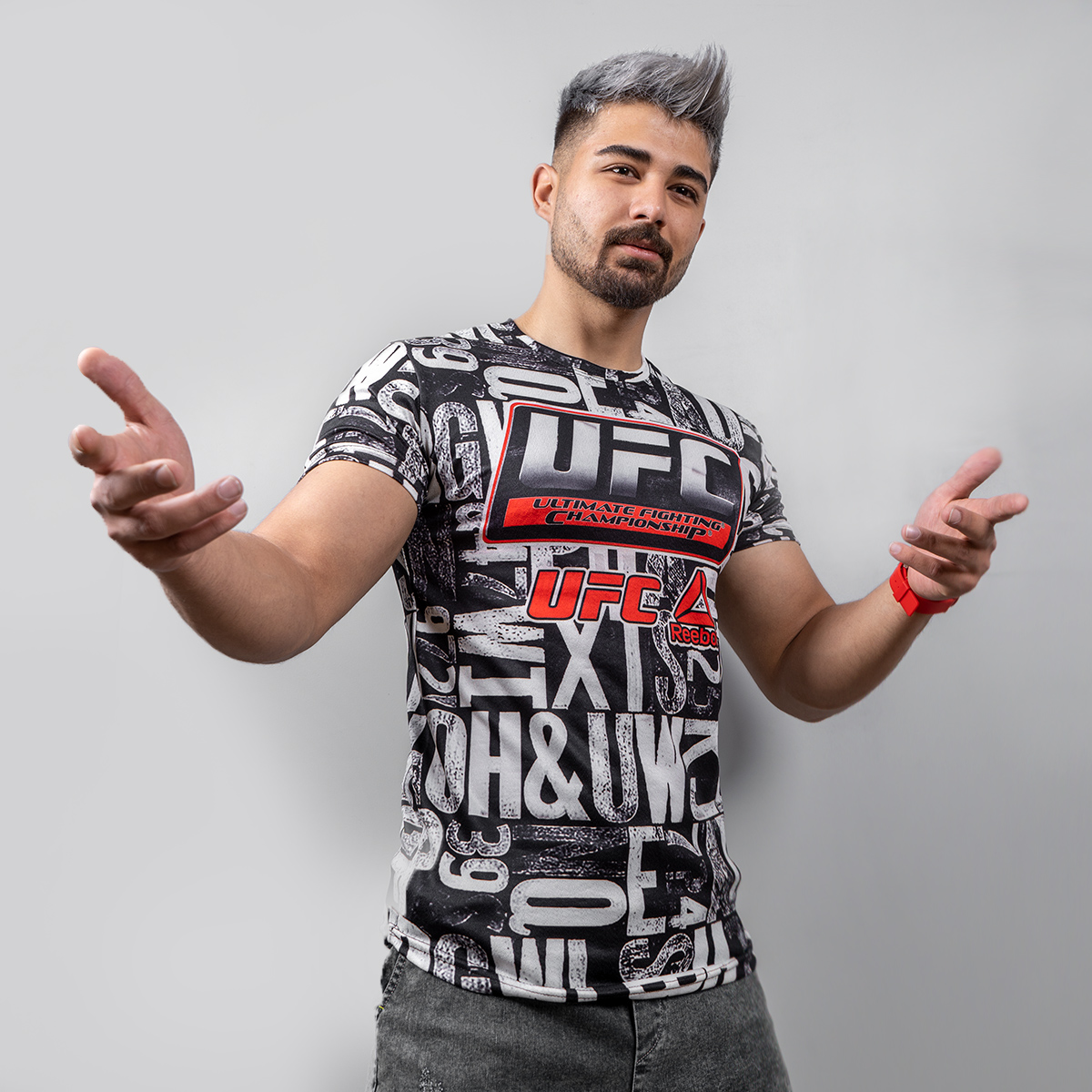 تیشرت UFC مردانه مدل Arika T