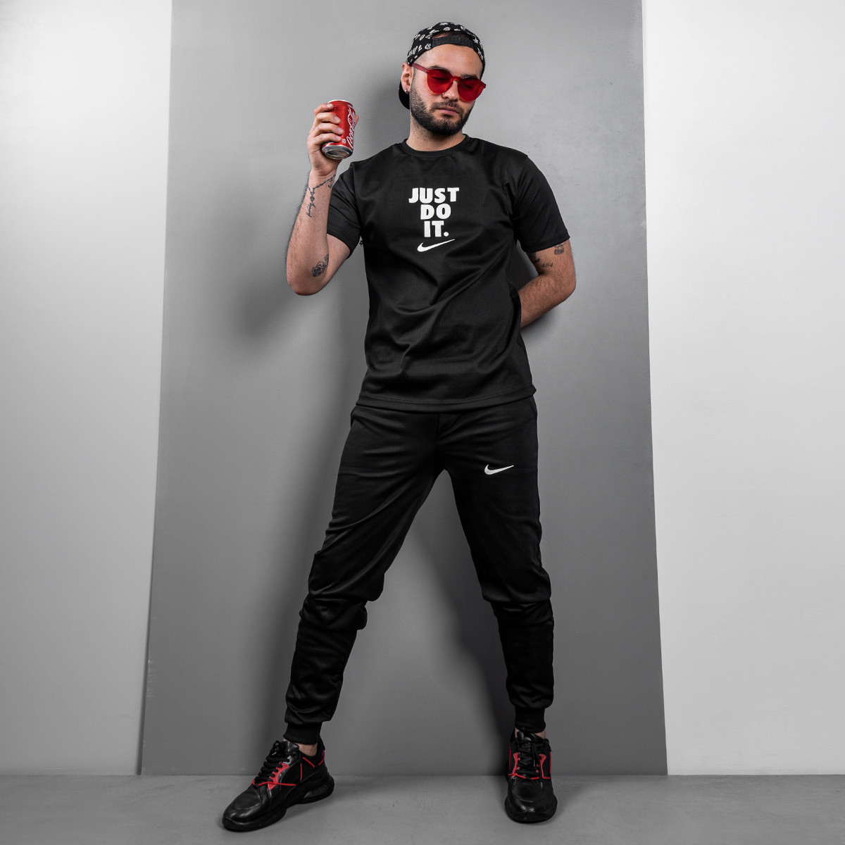 ست تیشرت شلوار just do it مردانه مدل Romit