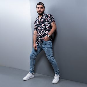 پیراهن هاوایی مردانه مدل Foster
