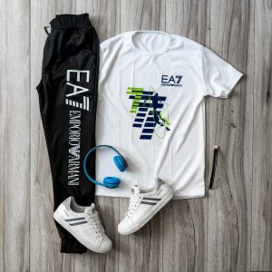 ست تیشرت شلوار EA7 مردانه مدل Zarin