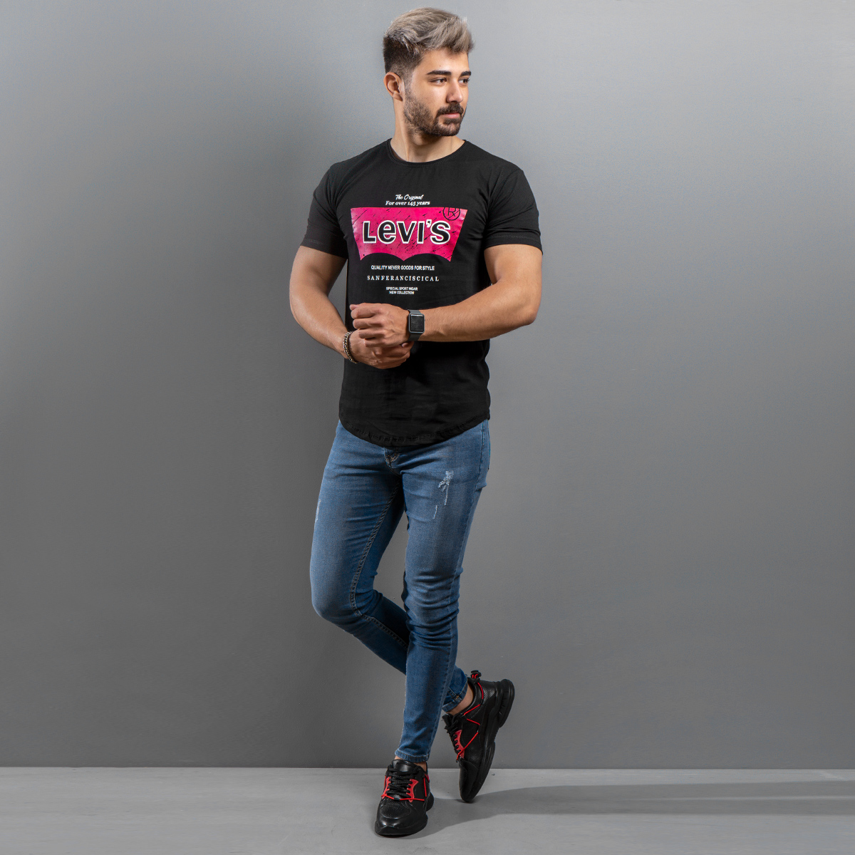 تیشرت Levis مردانه مدل Pavaka T