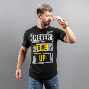تیشرت Never Give Up مردانه مدل Melvi T