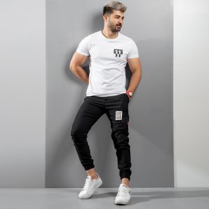شلوار اسلش Los مردانه مشکی مدل kilin