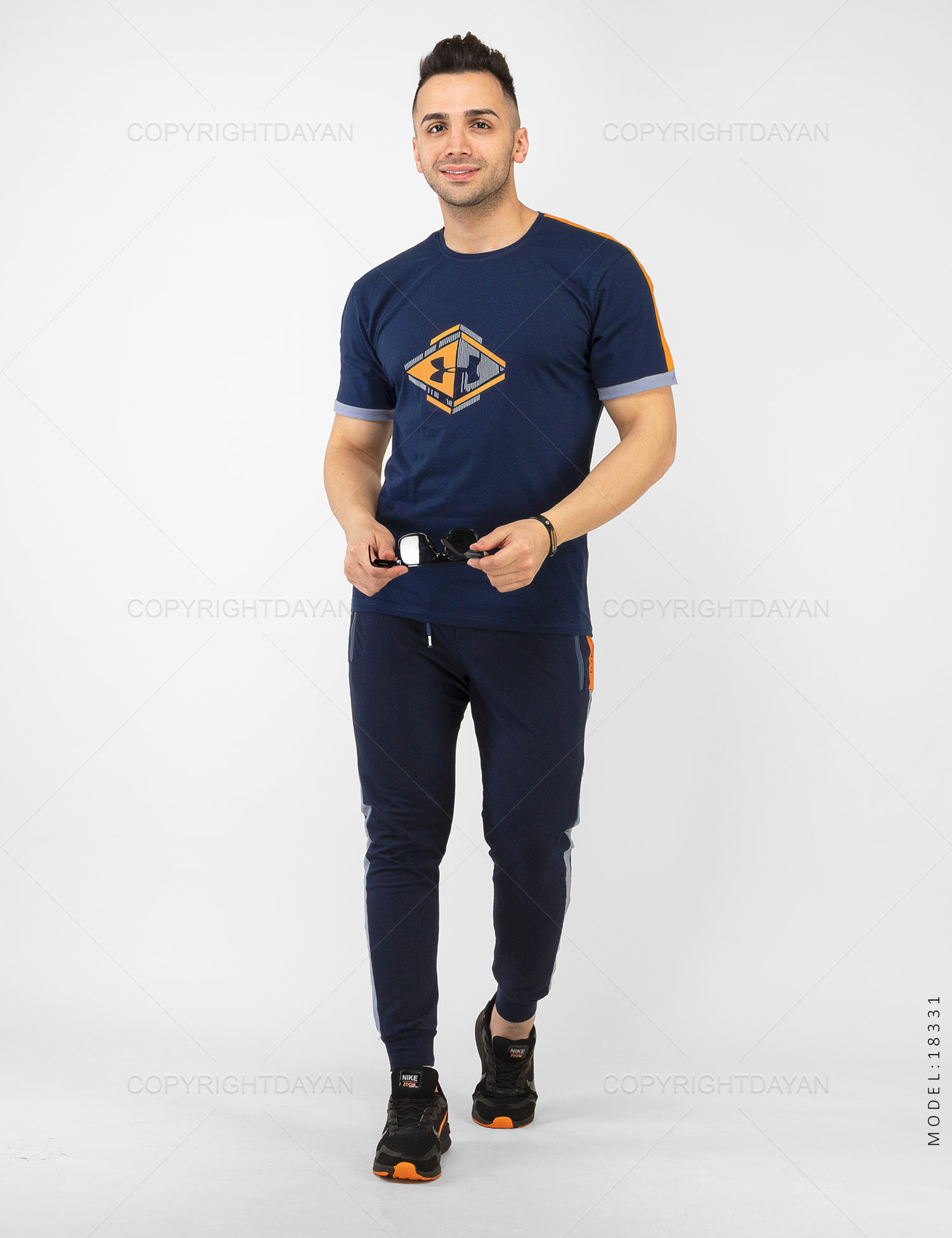 ست تیشرت شلوار مردانه Under Armour مدل 18331