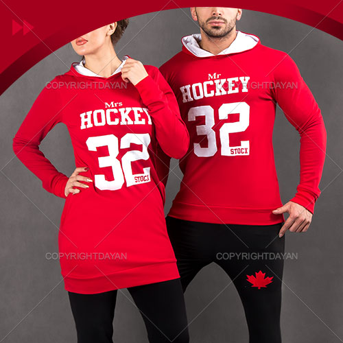ست سویشرت مردانه زنانه Hockey