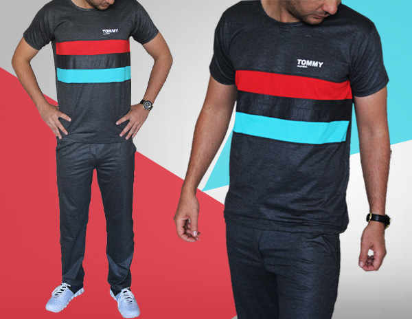 ست شلوار تیشرت tommy vip