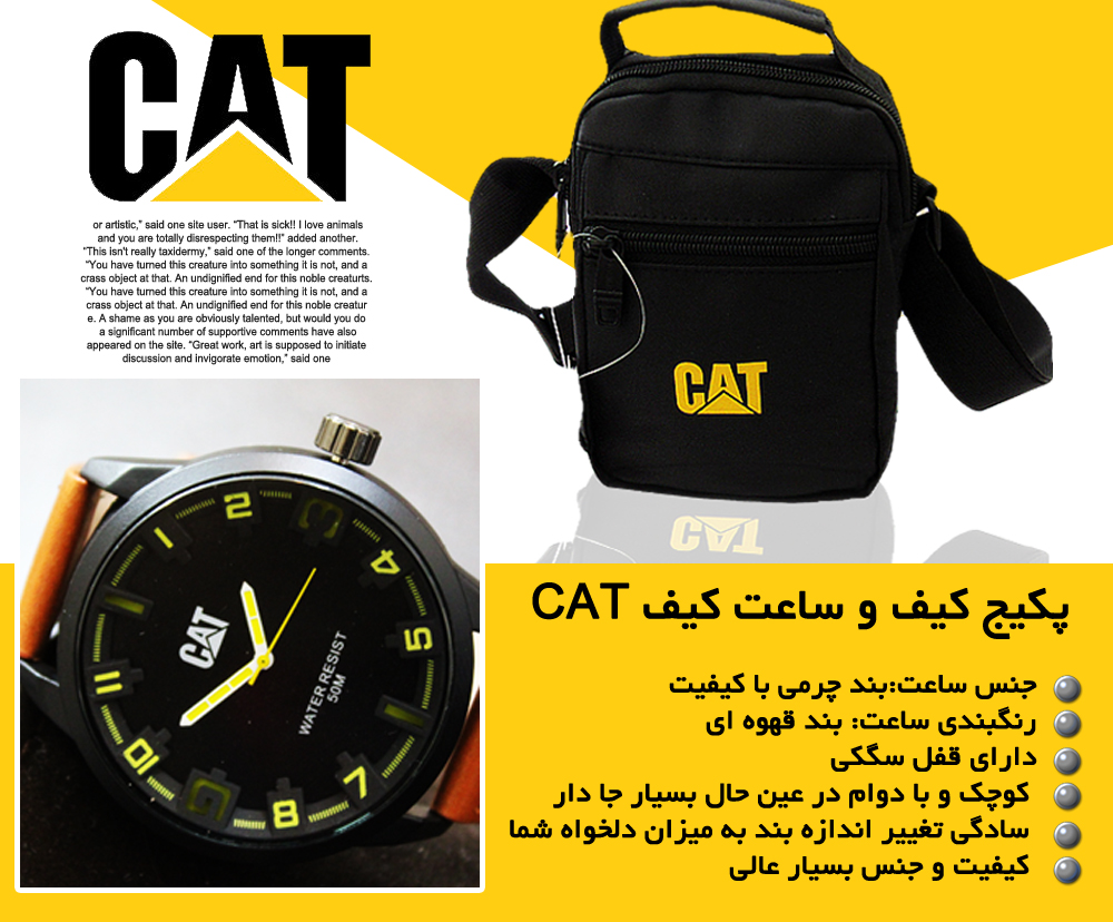 پکیج کیف ساعتCAT