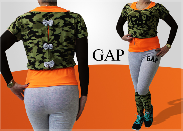 ست سه تیکه دخترونه GAP مدلHENCIA