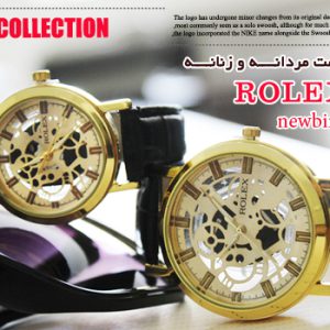 ست ساعتمردانه زنانه rolex مدل newbin