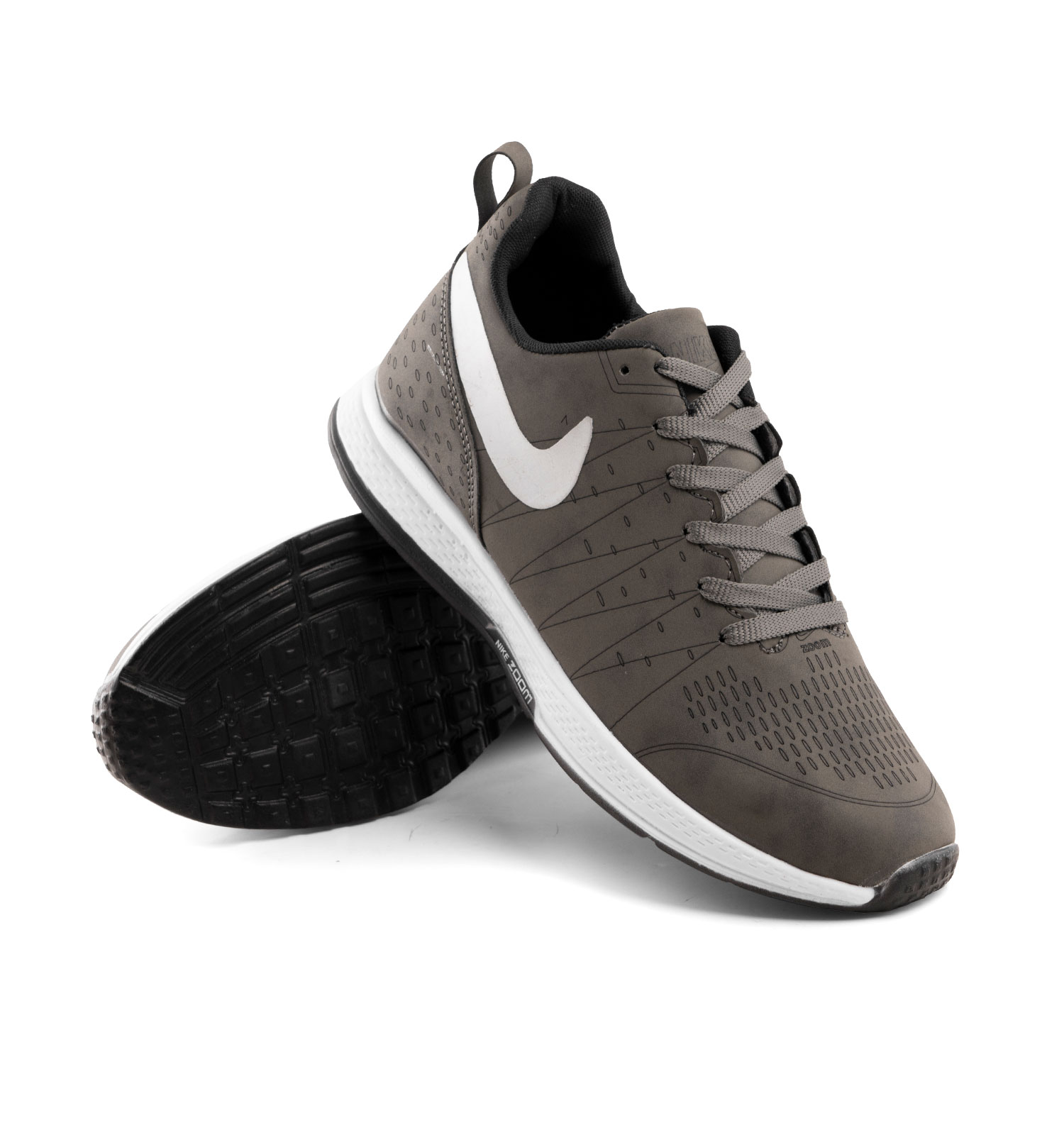 کفش اسپرت مردانه Nike چرم مصنوعی بند دار مدل 41053