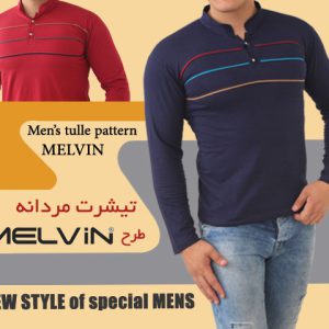 تیشرت مردانه طرح MELVIN