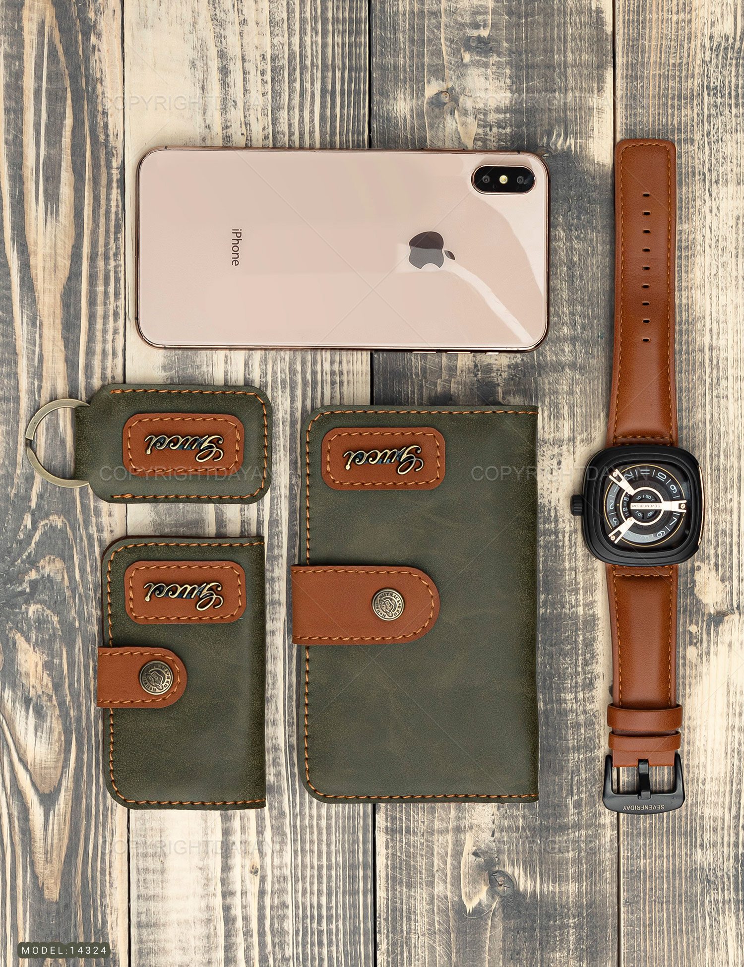 ست چرم Gucci مدل 14324
