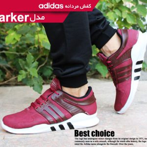 کفش مردانه adidas مدل parker زرشکی