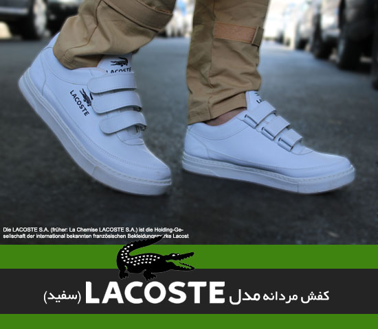 کفش مردانه Lacoste سفید