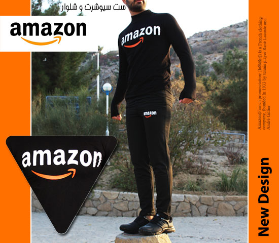 ست سیوشرت شلوار مدل amazon