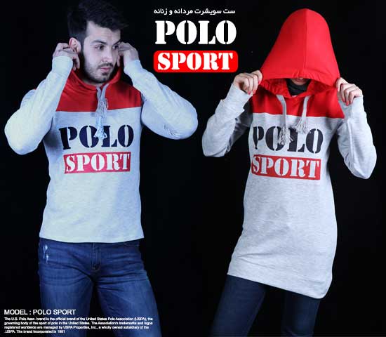 ست سویشرت مردانه زنانه مدل polo sport