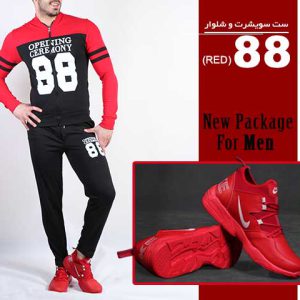 ست سویشرت شلوار 88 کفش مردانه Nike مدل Sergio