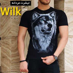 تیشرت آستین کوتاه مدل wilk