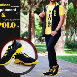 ست هودی تیشرت polo کفش adidas مدل Equipment