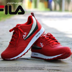 کفش مردانه مدل Fila قرمز